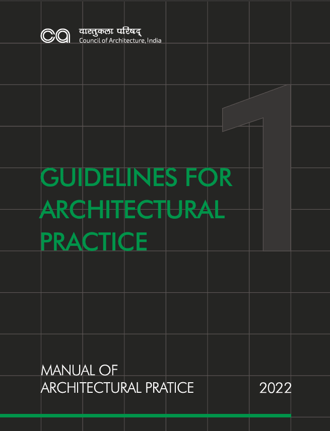 Vol. 1: Guidelines for Architectural Practice