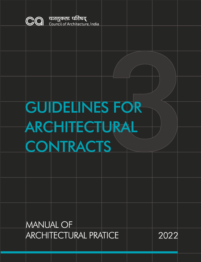 Vol. 3: Guidelines for Archiitectural Contracts